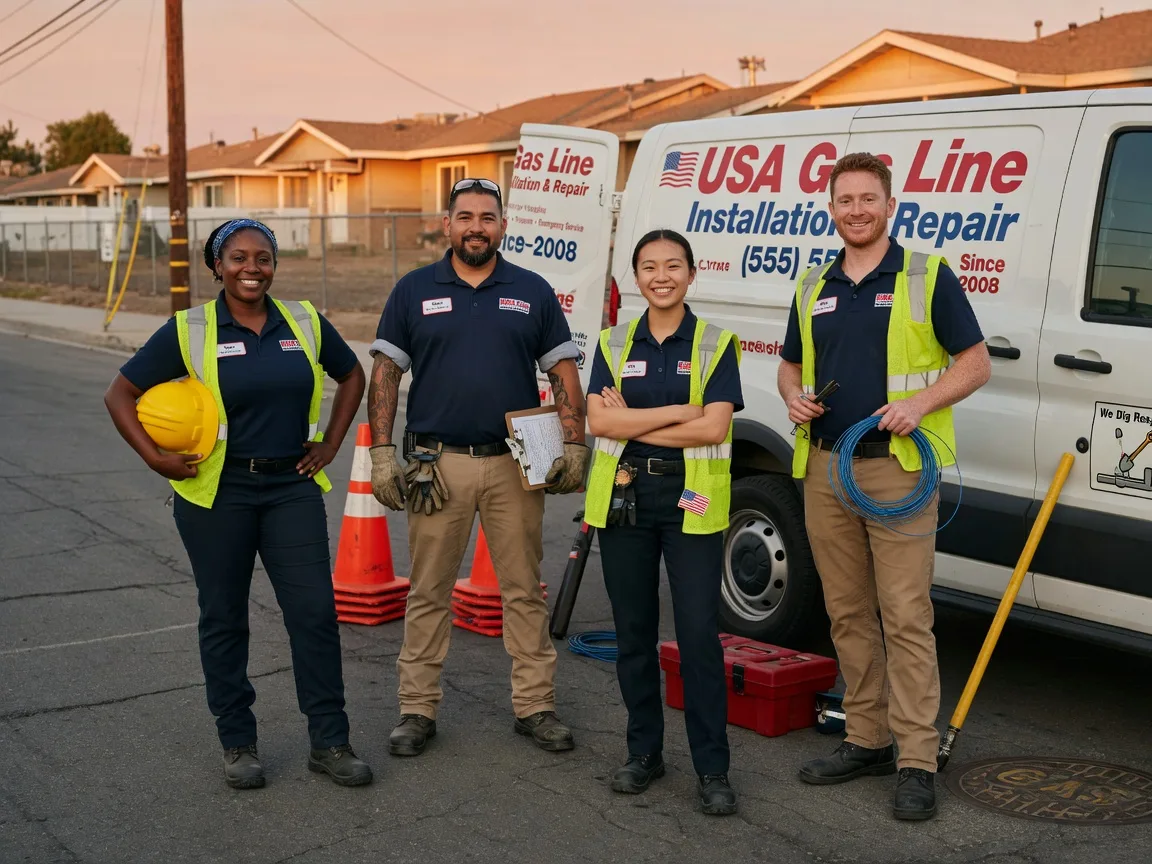 Gas Line Installation company in Arapaho, OK